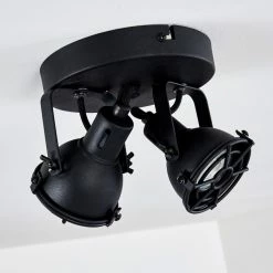 Hofstein Jonsered Deckenleuchte Schwarz, 2-flammig -Bürolampen Verkäufe jonsered deckenleuchte h3359075 8