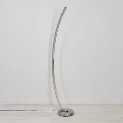 Hofstein Kimbolton Bogenlampe LED Nickel-Matt, 1-flammig -Bürolampen Verkäufe kimbolton bogenlampe h3266298 do4 7