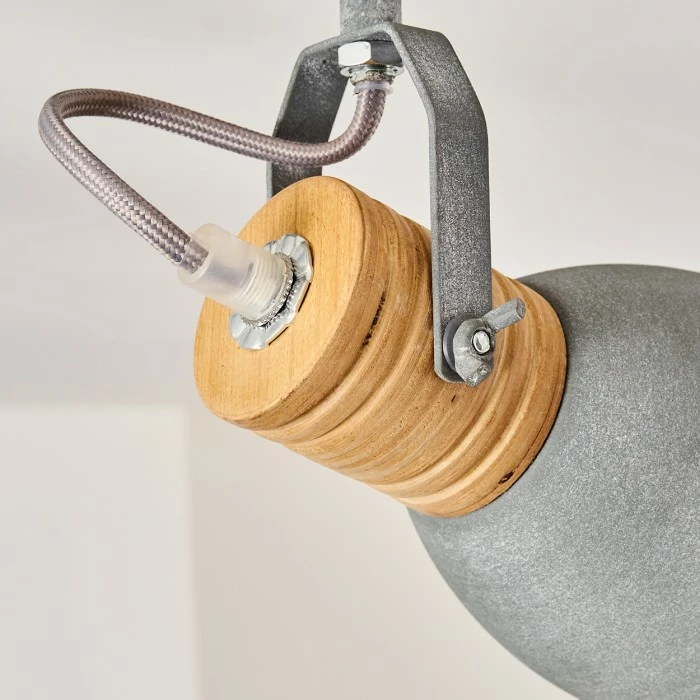 Hofstein Kinzua Deckenleuchte Grau, 2-flammig 11 Hofstein Kinzua Deckenleuchte Grau, 2-flammig – Bild 11