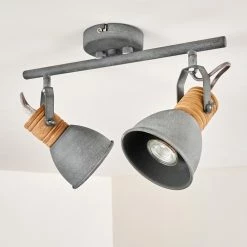 Hofstein Kinzua Deckenleuchte Grau, 2-flammig 23 Hofstein Kinzua Deckenleuchte Grau, 2-flammig -Bürolampen Verkäufe kinzua deckenleuchte h3355596 4