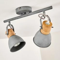 Hofstein Kinzua Deckenleuchte Grau, 2-flammig 24 Hofstein Kinzua Deckenleuchte Grau, 2-flammig -Bürolampen Verkäufe kinzua deckenleuchte h3355596 5