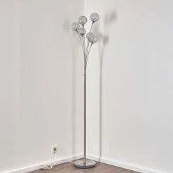 Hofstein Kitee Stehleuchte Edelstahl, 6-flammig 25 Hofstein Kitee Stehleuchte Edelstahl, 6-flammig -Bürolampen Verkäufe kitee stehleuchte h3089866 9