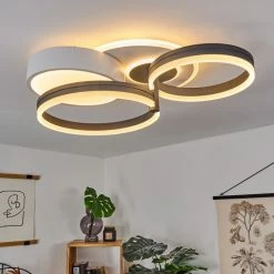 Hofstein Kolo Deckenleuchte LED Anthrazit, Weiß, 1-flammig 24 Hofstein Kolo Deckenleuchte LED Anthrazit, Weiß, 1-flammig -Bürolampen Verkäufe kolo deckenleuchte h3437254 10