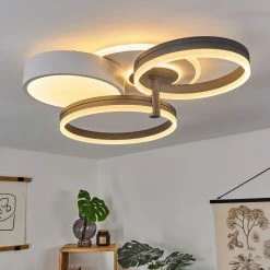 Hofstein Kolo Deckenleuchte LED Anthrazit, Weiß, 1-flammig 22 Hofstein Kolo Deckenleuchte LED Anthrazit, Weiß, 1-flammig -Bürolampen Verkäufe kolo deckenleuchte h3437254 8