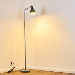 Hofstein Koppom Stehleuchte Blau, 1-flammig -Bürolampen Verkäufe koppom stehleuchte h3092866 do1 8