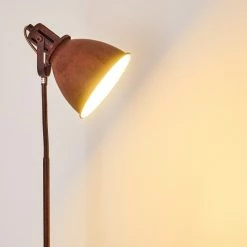 Hofstein Koppom Stehleuchte Rostfarben, 1-flammig -Bürolampen Verkäufe koppom stehleuchte h3092880 do1 6
