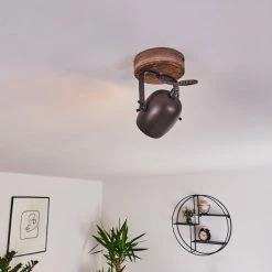 Hofstein Kuah Deckenleuchte Schwarz, 1-flammig -Bürolampen Verkäufe kuah deckenleuchte h3367704 14