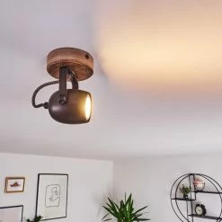 Hofstein Kuah Deckenleuchte Schwarz, 1-flammig -Bürolampen Verkäufe kuah deckenleuchte h3367704 7