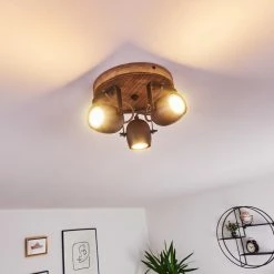 Hofstein Kuah Deckenleuchte Schwarz, 3-flammig -Bürolampen Verkäufe kuah deckenleuchte h3367766 3