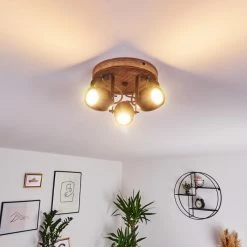 Hofstein Kuah Deckenleuchte Schwarz, 3-flammig -Bürolampen Verkäufe kuah deckenleuchte h3367766 9