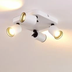 Hofstein Kullaberg Deckenleuchte Wei&szlig;, 4-flammig -Bürolampen Verkäufe kullaberg deckenleuchte h3318959 14