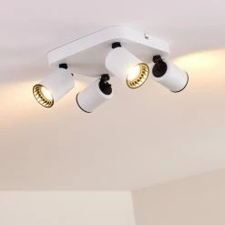 Hofstein Kullaberg Deckenleuchte Wei&szlig;, 4-flammig -Bürolampen Verkäufe kullaberg deckenleuchte h3318959 17