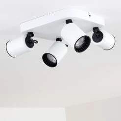 Hofstein Kullaberg Deckenleuchte Wei&szlig;, 4-flammig -Bürolampen Verkäufe kullaberg deckenleuchte h3318959 7