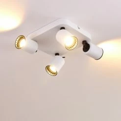 Hofstein Kullaberg Deckenleuchte Wei&szlig;, 4-flammig -Bürolampen Verkäufe kullaberg deckenleuchte h3318959 8