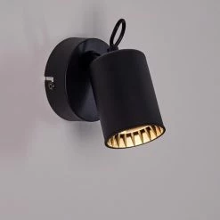 Hofstein Kullaberg Wandleuchte Schwarz, 1-flammig -Bürolampen Verkäufe kullaberg wandleuchte h3318812 15