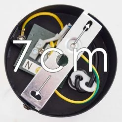 Hofstein Kullaberg Wandleuchte Schwarz, 1-flammig -Bürolampen Verkäufe kullaberg wandleuchte h3318812 18