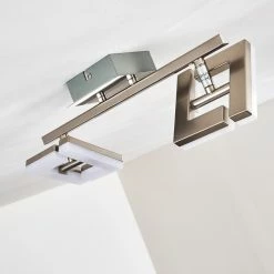 Hofstein Lago Deckenspot LED Nickel-Matt, 2-flammig 29 Hofstein Lago Deckenspot LED Nickel-Matt, 2-flammig -Bürolampen Verkäufe lago deckenspot h3010075 do4 10