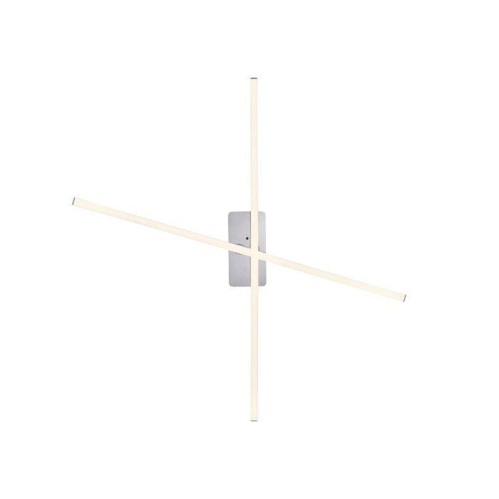 Leuchten Direkt ALINA Deckenleuchte LED Stahl gebürstet, 2-flammig, Fernbedienung, Farbwechsler 3 Leuchten Direkt ALINA Deckenleuchte LED Stahl gebürstet, 2-flammig, Fernbedienung, Farbwechsler – Bild 3