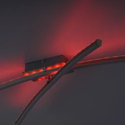 Leuchten Direkt ALINA Deckenleuchte LED Stahl gebürstet, 2-flammig, Fernbedienung, Farbwechsler 19 Leuchten Direkt ALINA Deckenleuchte LED Stahl gebürstet, 2-flammig, Fernbedienung, Farbwechsler -Bürolampen Verkäufe leuchten direkt alina deckenleuchte 11255 55 5