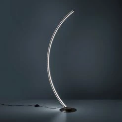 Leuchten Direkt ALINA Stehleuchte LED Stahl gebürstet, 1-flammig, Fernbedienung, Farbwechsler 25 Leuchten Direkt ALINA Stehleuchte LED Stahl gebürstet, 1-flammig, Fernbedienung, Farbwechsler -Bürolampen Verkäufe leuchten direkt alina stehleuchte 11254 55 10