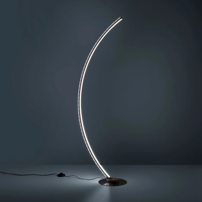 Leuchten Direkt ALINA Stehleuchte LED Stahl gebürstet, 1-flammig, Fernbedienung, Farbwechsler 11 Leuchten Direkt ALINA Stehleuchte LED Stahl gebürstet, 1-flammig, Fernbedienung, Farbwechsler – Bild 11