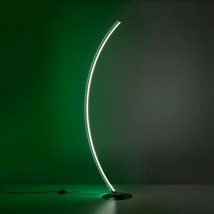 Leuchten Direkt ALINA Stehleuchte LED Stahl gebürstet, 1-flammig, Fernbedienung, Farbwechsler 13 Leuchten Direkt ALINA Stehleuchte LED Stahl gebürstet, 1-flammig, Fernbedienung, Farbwechsler – Bild 13