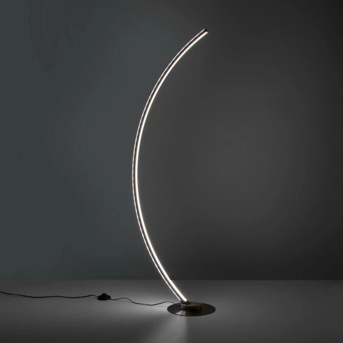 Leuchten Direkt ALINA Stehleuchte LED Stahl gebürstet, 1-flammig, Fernbedienung, Farbwechsler 10 Leuchten Direkt ALINA Stehleuchte LED Stahl gebürstet, 1-flammig, Fernbedienung, Farbwechsler – Bild 10