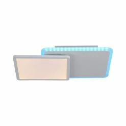 Leuchten Direkt ARENDA Deckenleuchte LED Weiß, 1-flammig, Fernbedienung, Farbwechsler -Bürolampen Verkäufe leuchten direkt arenda deckenleuchte 11663 16 3