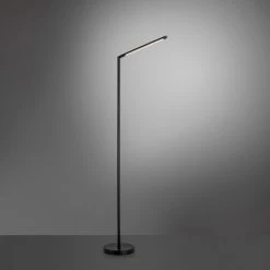 Leuchten Direkt DAWDA Stehleuchte LED Schwarz, 1-flammig