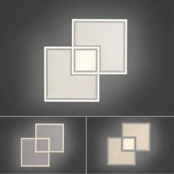 Leuchten Direkt EDGING Deckenleuchte LED Weiß, 1-flammig, Fernbedienung -Bürolampen Verkäufe leuchten direkt edging deckenleuchte 14855 16 10