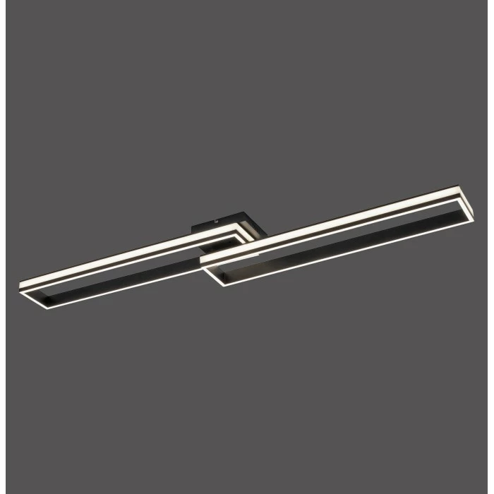 Leuchten Direkt ELIS Deckenleuchte LED Schwarz, 2-flammig, Fernbedienung 10 Leuchten Direkt ELIS Deckenleuchte LED Schwarz, 2-flammig, Fernbedienung – Bild 10