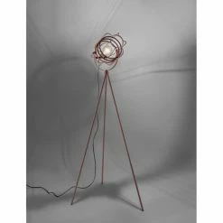 Leuchten Direkt FABIO Stehleuchte Rostfarben, 1-flammig -Bürolampen Verkäufe leuchten direkt fabio stehleuchte 15805 48 4