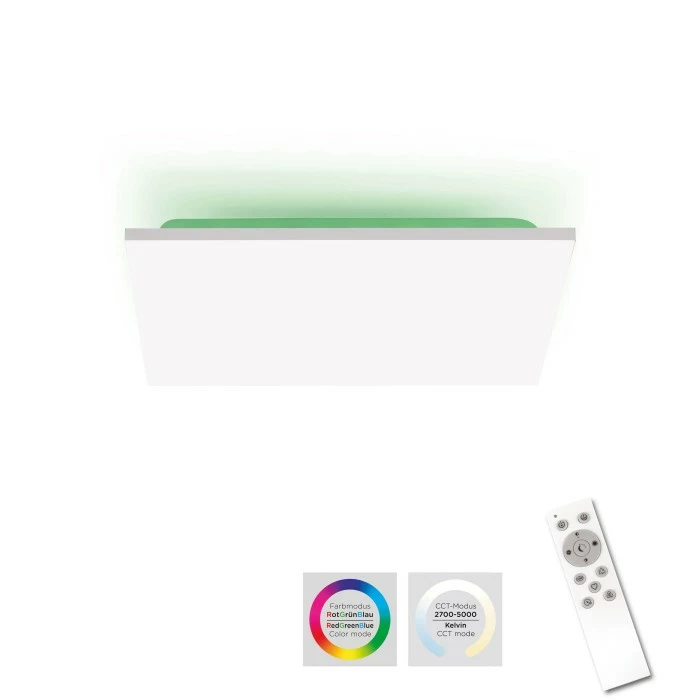 Leuchten Direkt GUSTAV Deckenleuchte LED Weiß, 1-flammig, Fernbedienung, Farbwechsler 1 Leuchten Direkt GUSTAV Deckenleuchte LED Weiß, 1-flammig, Fernbedienung, Farbwechsler