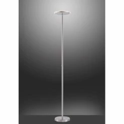 Leuchten Direkt HANS Stehleuchte LED Edelstahl, 1-flammig -Bürolampen Verkäufe leuchten direkt hans stehleuchte 11729 55 5