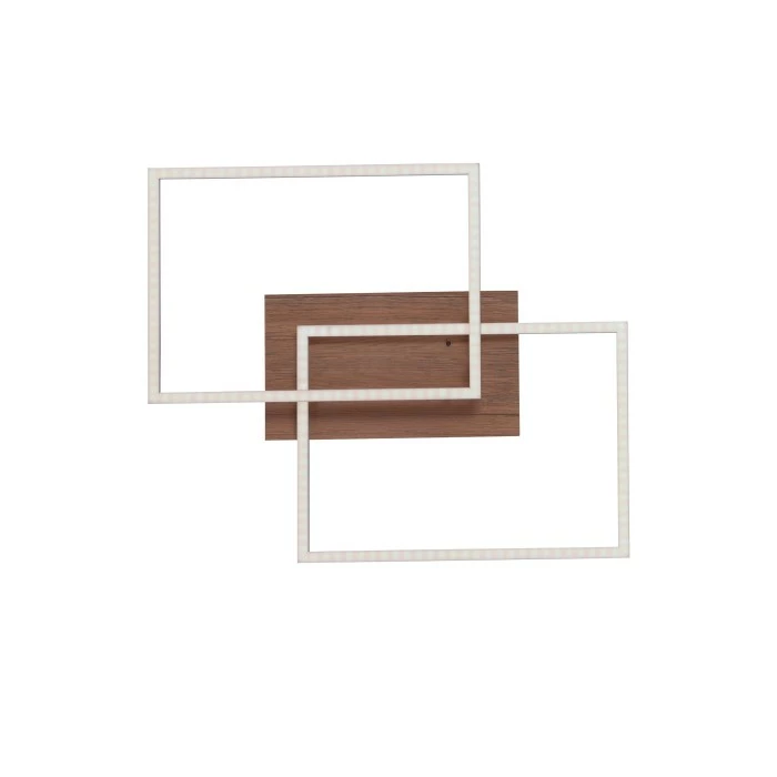 Leuchten Direkt IVEN Deckenleuchte LED Holz hell, 2-flammig, Fernbedienung 4 Leuchten Direkt IVEN Deckenleuchte LED Holz hell, 2-flammig, Fernbedienung – Bild 4