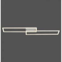 Leuchten Direkt IVEN Deckenleuchte LED Stahl gebürstet, 2-flammig -Bürolampen Verkäufe leuchten direkt iven deckenleuchte 14022 55 8