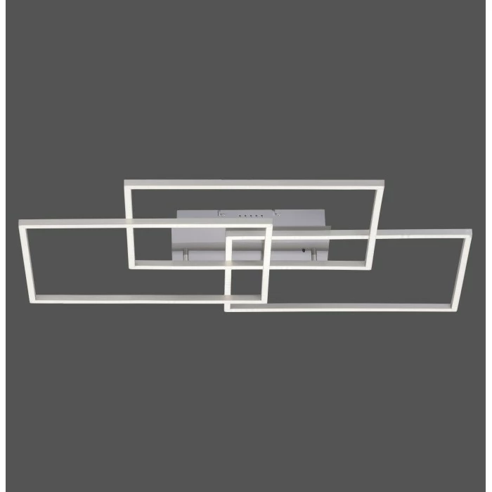 Leuchten Direkt IVEN Deckenleuchte LED Nickel-Matt, 3-flammig, Fernbedienung 2 Leuchten Direkt IVEN Deckenleuchte LED Nickel-Matt, 3-flammig, Fernbedienung – Bild 2