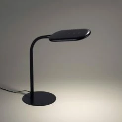 Leuchten Direkt KELLY Tischleuchte LED Schwarz, 1-flammig -Bürolampen Verkäufe leuchten direkt kelly tischleuchte 14405 18 4