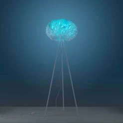 Leuchten Direkt LOLASMART-NAOMI Stehleuchte LED Weiß, 1-flammig, Fernbedienung -Bürolampen Verkäufe leuchten direkt lolasmart naomi stehleuchte 11212 16 10