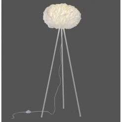 Leuchten Direkt LOLASMART-NAOMI Stehleuchte LED Weiß, 1-flammig, Fernbedienung -Bürolampen Verkäufe leuchten direkt lolasmart naomi stehleuchte 11212 16 13