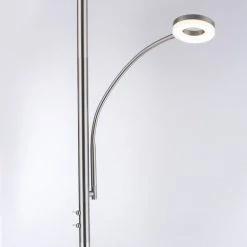 Leuchten Direkt LOLAsmart-ROCCO Stehleuchte LED Stahl gebürstet, 1-flammig, Fernbedienung 14 Leuchten Direkt LOLAsmart-ROCCO Stehleuchte LED Stahl gebürstet, 1-flammig, Fernbedienung -Bürolampen Verkäufe leuchten direkt lolasmart rocco stehleuchte 11858 55 5