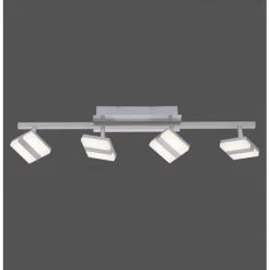 Leuchten Direkt LOLAsmart-SABI Deckenleuchte LED Nickel-Matt, 4-flammig, Fernbedienung, Farbwechsler -Bürolampen Verkäufe leuchten direkt lolasmart sabi deckenleuchte 12084 55 10