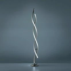 Leuchten Direkt LOLAsmart-SWING Stehleuchte LED Stahl gebürstet, 2-flammig, Fernbedienung, Farbwechsler -Bürolampen Verkäufe leuchten direkt lolasmart swing stehleuchte 11992 55 2