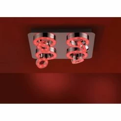 Leuchten Direkt Ls-TIM Deckenleuchte LED Chrom, 4-flammig, Fernbedienung, Farbwechsler 23 Leuchten Direkt Ls-TIM Deckenleuchte LED Chrom, 4-flammig, Fernbedienung, Farbwechsler -Bürolampen Verkäufe leuchten direkt ls tim deckenleuchte 14662 17 11