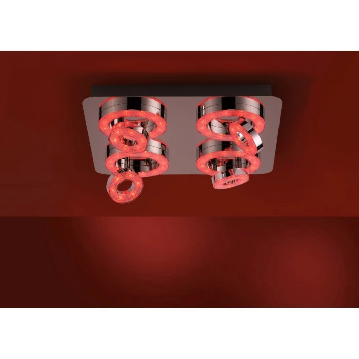 Leuchten Direkt Ls-TIM Deckenleuchte LED Chrom, 4-flammig, Fernbedienung, Farbwechsler 12 Leuchten Direkt Ls-TIM Deckenleuchte LED Chrom, 4-flammig, Fernbedienung, Farbwechsler – Bild 12