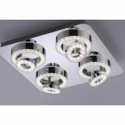 Leuchten Direkt Ls-TIM Deckenleuchte LED Chrom, 4-flammig, Fernbedienung, Farbwechsler 14 Leuchten Direkt Ls-TIM Deckenleuchte LED Chrom, 4-flammig, Fernbedienung, Farbwechsler -Bürolampen Verkäufe leuchten direkt ls tim deckenleuchte 14662 17 2