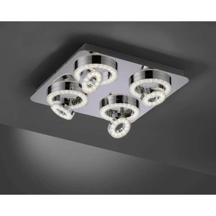 Leuchten Direkt Ls-TIM Deckenleuchte LED Chrom, 4-flammig, Fernbedienung, Farbwechsler 8 Leuchten Direkt Ls-TIM Deckenleuchte LED Chrom, 4-flammig, Fernbedienung, Farbwechsler – Bild 8