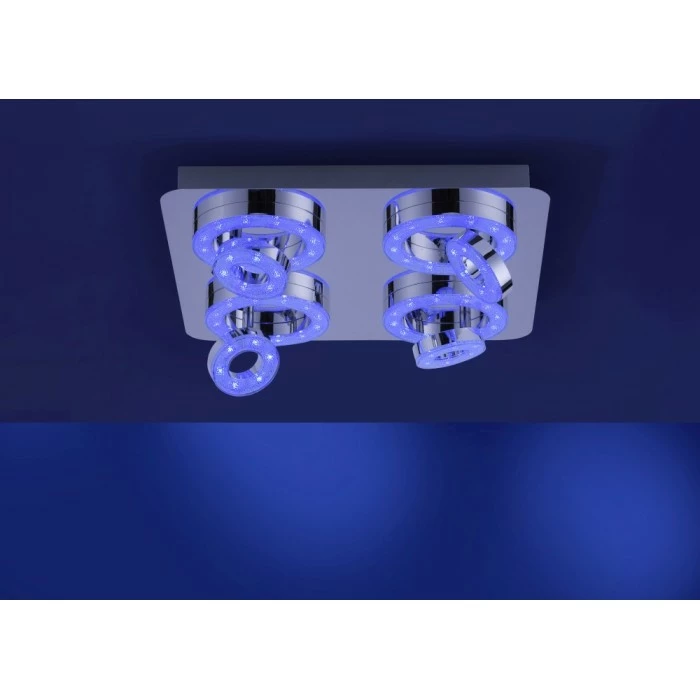 Leuchten Direkt Ls-TIM Deckenleuchte LED Chrom, 4-flammig, Fernbedienung, Farbwechsler 10 Leuchten Direkt Ls-TIM Deckenleuchte LED Chrom, 4-flammig, Fernbedienung, Farbwechsler – Bild 10
