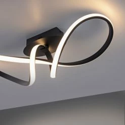 Leuchten Direkt MARIA Deckenleuchte LED Schwarz, 1-flammig -Bürolampen Verkäufe leuchten direkt maria deckenleuchte 15403 18 2