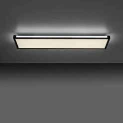 Leuchten Direkt MARIO Deckenleuchte LED Schwarz, 1-flammig, Fernbedienung, Farbwechsler -Bürolampen Verkäufe leuchten direkt mario deckenleuchte 11622 18 7